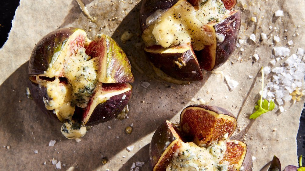 Baked Figs with Stilton - IMP & MAKER