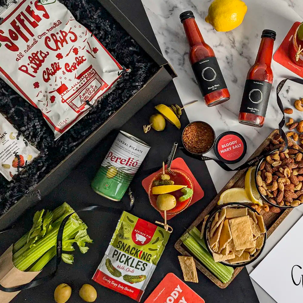 gift for her hamper amie wine torres crisps perello olives