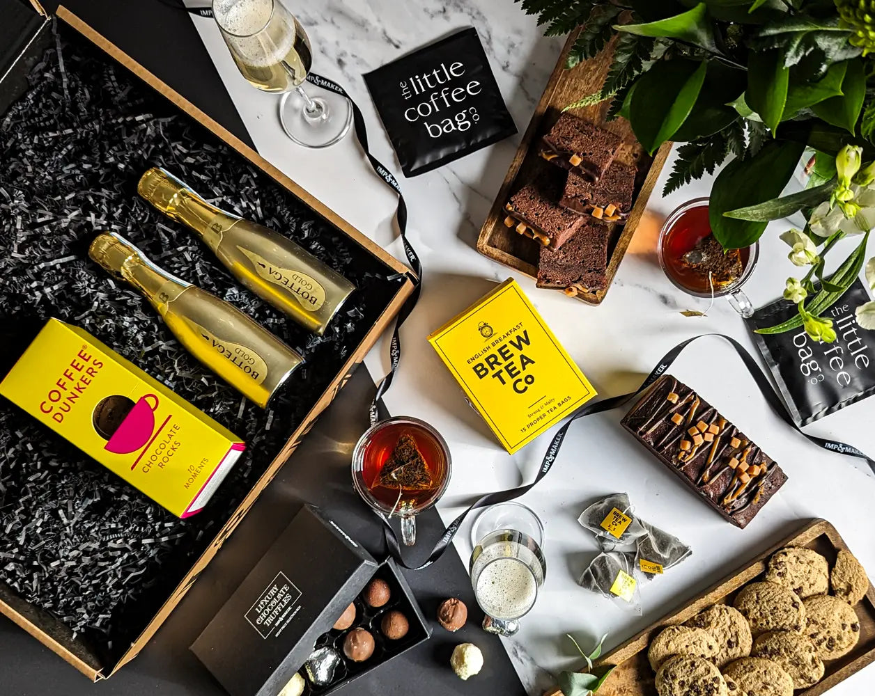 Afternoon Tea & Fizz Gift Box - IMP & MAKER