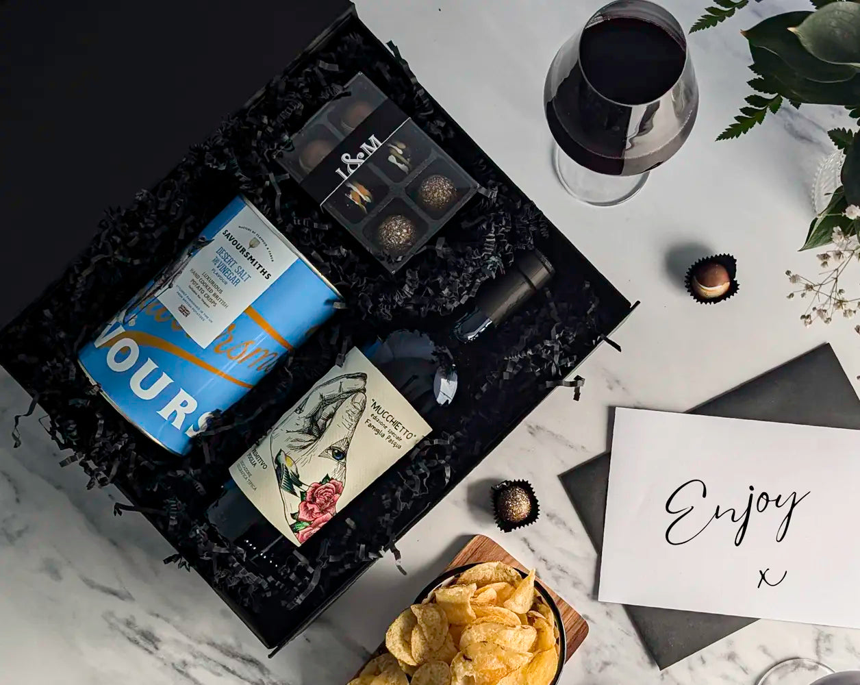 Black Magnetic Gift Box - IMP & MAKER