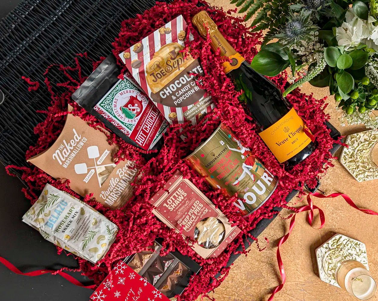 Ultimate Christmas Champagne Movie Night Gift Hamper | IMP & MAKER