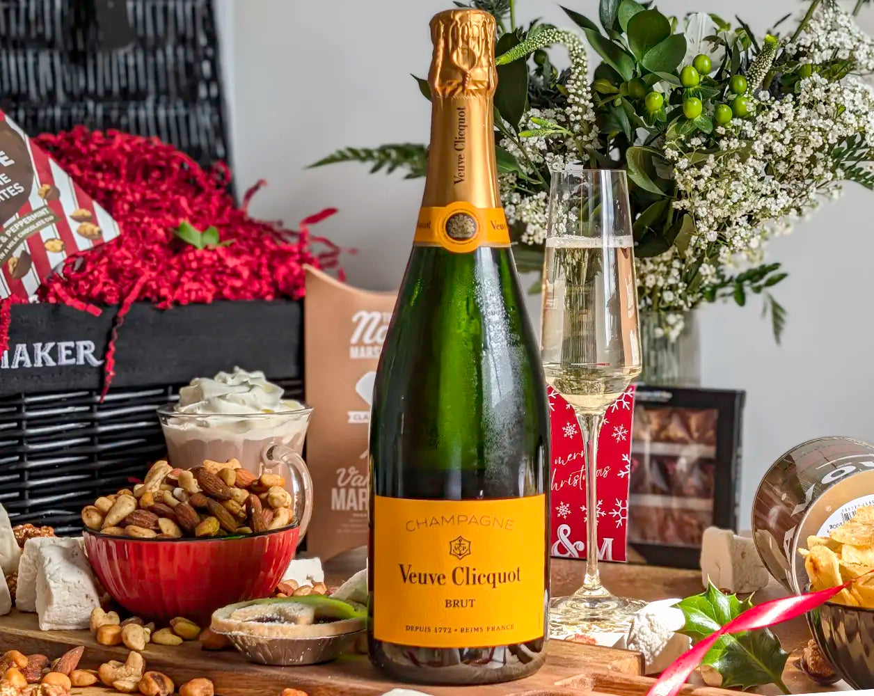 Ultimate Christmas Champagne Movie Night Gift Hamper | IMP & MAKER