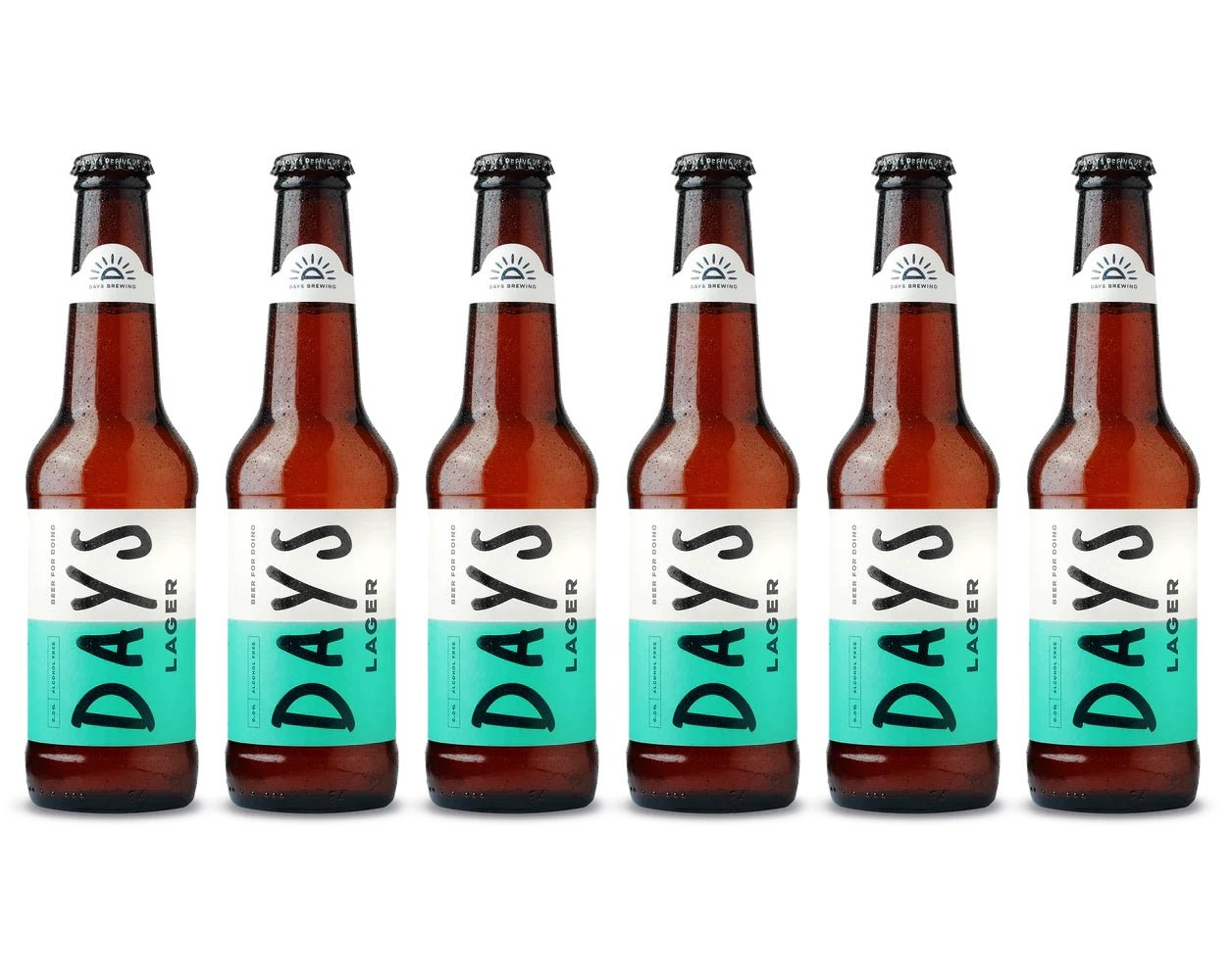 Days Alcohol Free Lager 330ml 0.0% ABV | 6 Bottles - IMP & MAKERDaysDAYS03IMP & MAKERDays Alcohol Free Lager 330ml 0.0% ABV | 6 Bottles