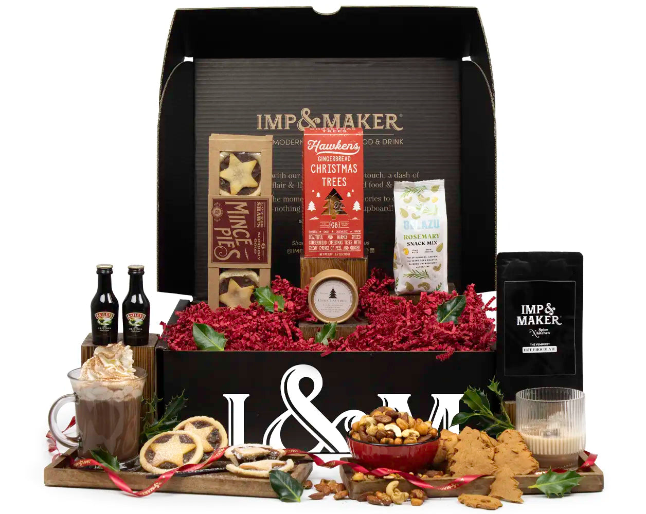 Deck the Halls Family Night In Gift Hamper | IMP & MAKER