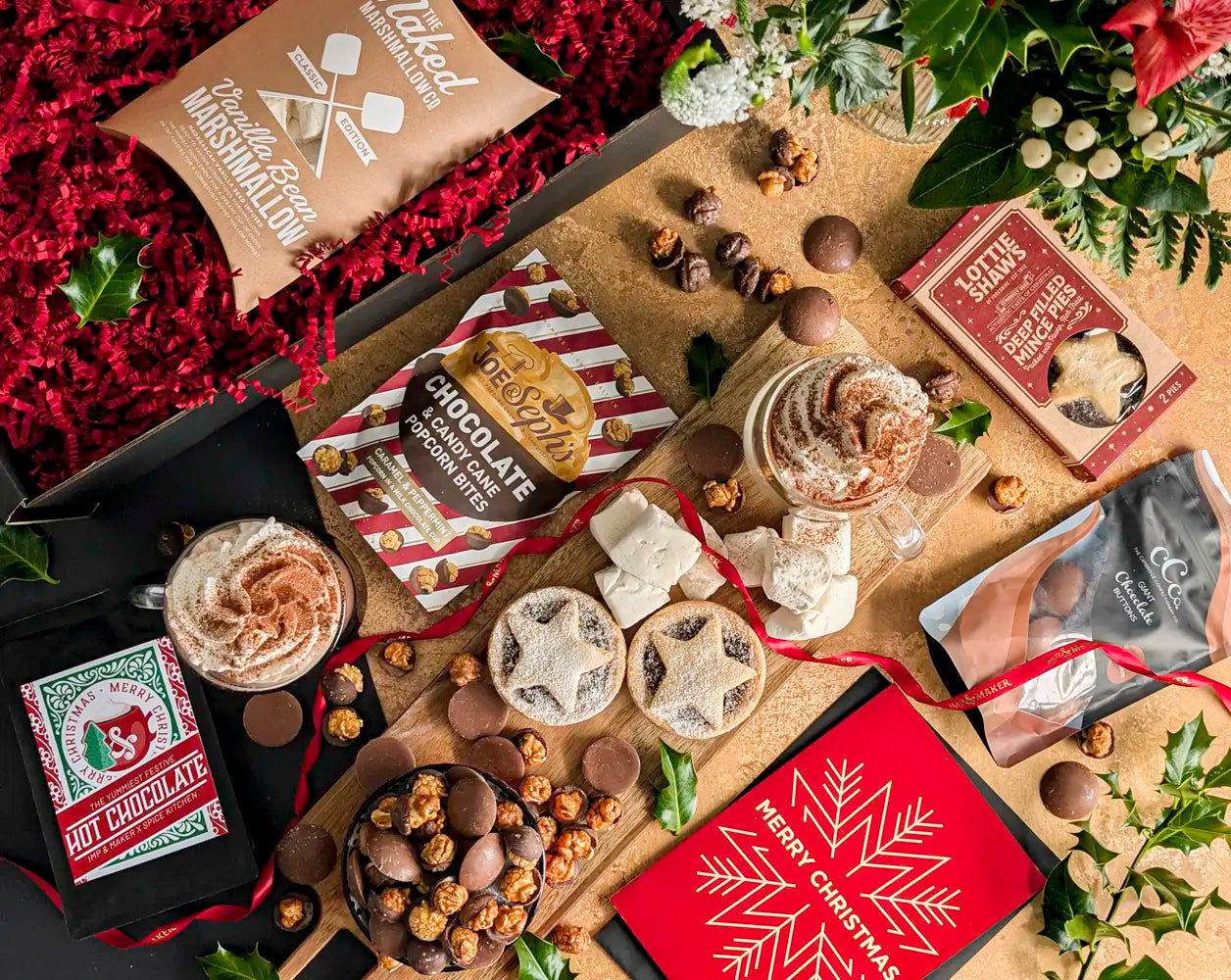 Festive Hot Chocolate & Christmas Treats Gift Hamper | IMP & MAKER