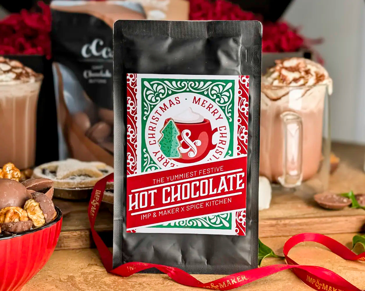 Festive Hot Chocolate & Christmas Treats Gift Hamper | IMP & MAKER