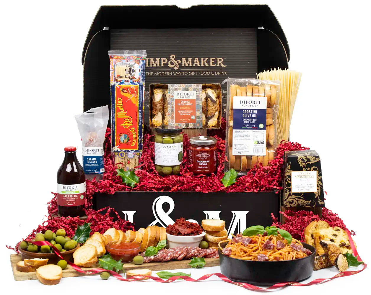 Festive Signature Italian Food Lovers Hamper | IMP & MAKER