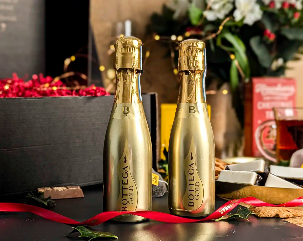 Luxury Christmas Afternoon Tea & Fizz Gift Hamper | IMP & MAKER