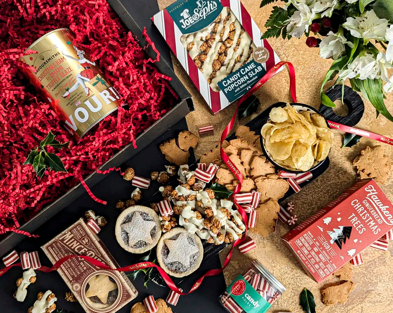 Luxury Festive Treats Gift Box Hamper | IMP & MAKER