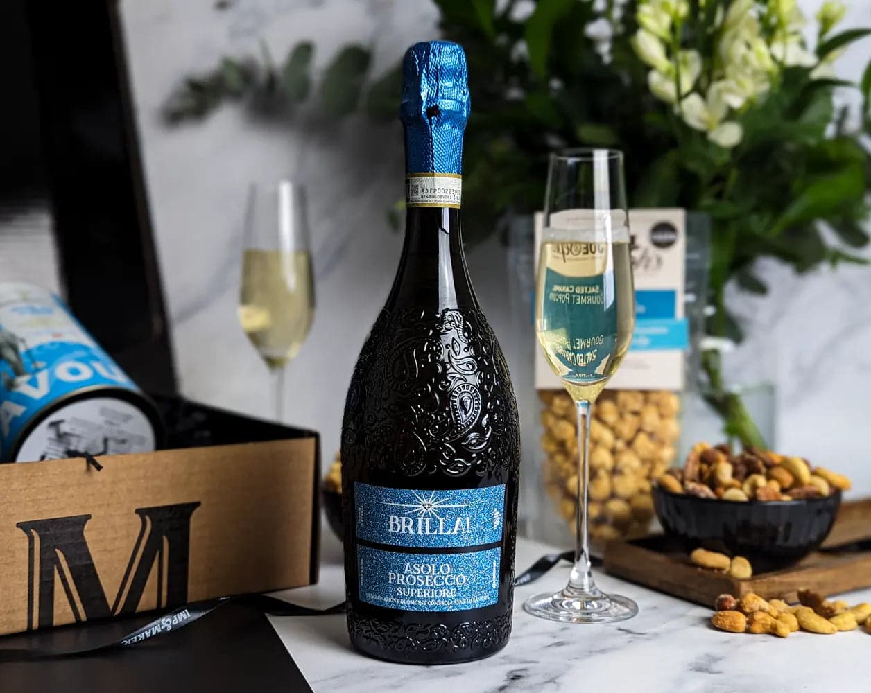 Prosecco & Nibbles Gift Set - IMP & MAKER