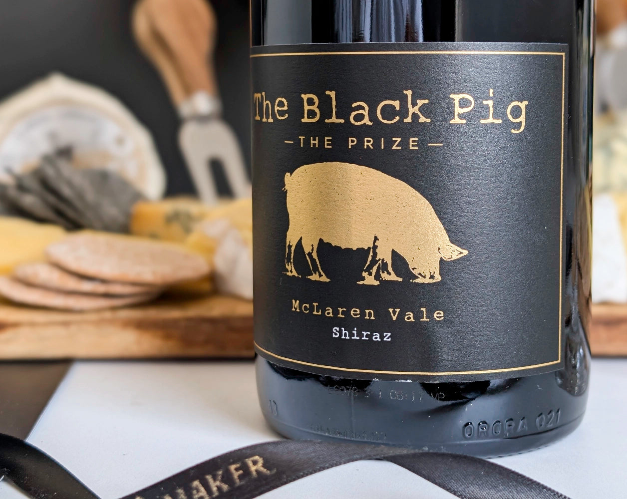 The Black Pig Red Wine & Artisan Cheese Gift Hamper | IMP & MAKER
