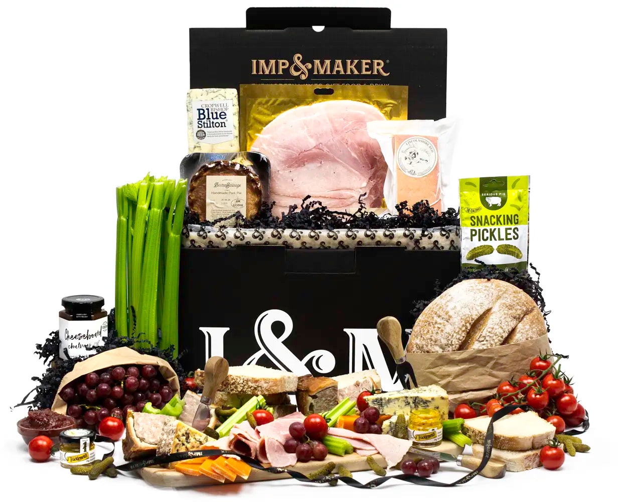 Posh Ploughman's Gift Hamper | IMP & MAKER