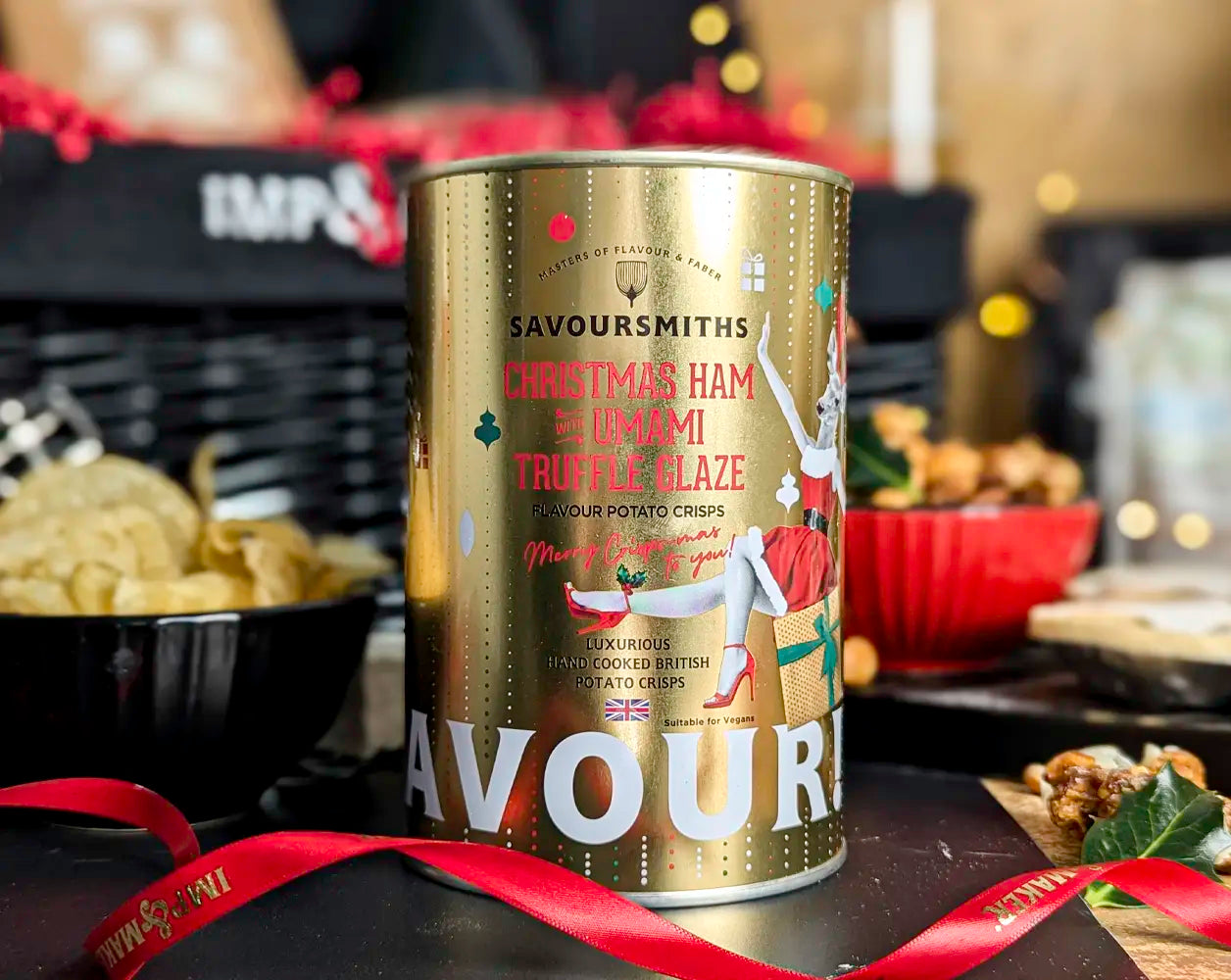 Ultimate Christmas Champagne Movie Night Gift Hamper | IMP & MAKER