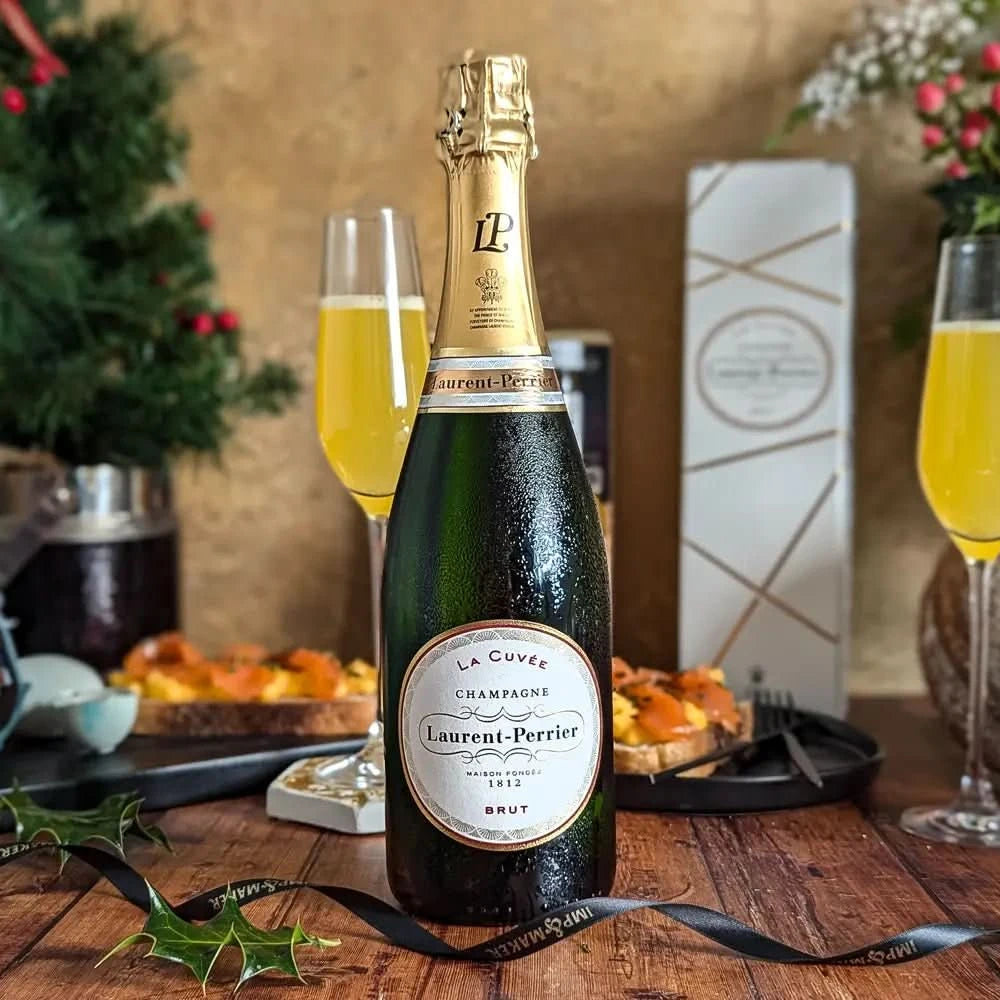 Ultimate Festive Laurent Perrier Champagne Breakfast Hamper - IMP & MAKER