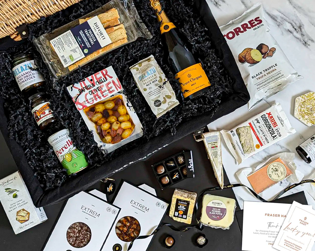 IMP & MAKER Large Natural Wicker 24" Hamper Basket - IMP & MAKER