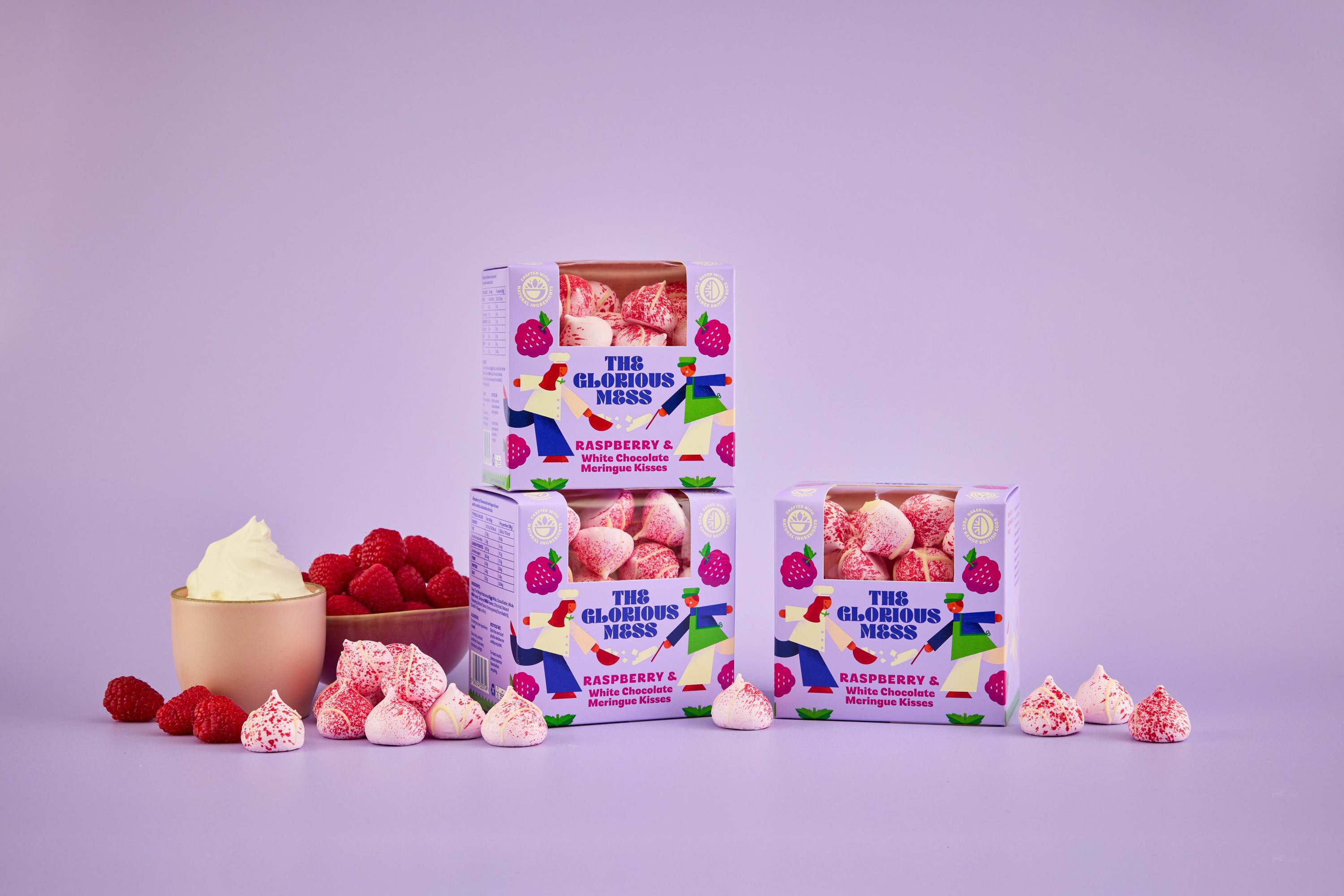The Glorious Mess Meringue Kisses