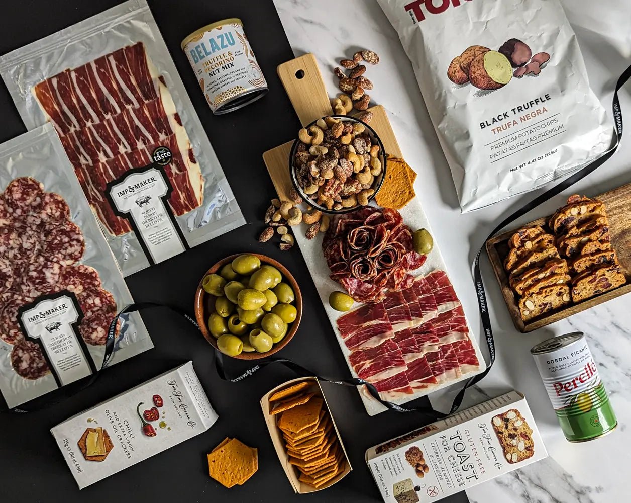 Christmas Charcuterie & Sharing Hampers - IMP & MAKER