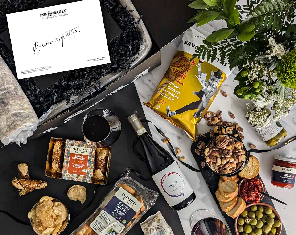 champagne hamper thanks for hosting