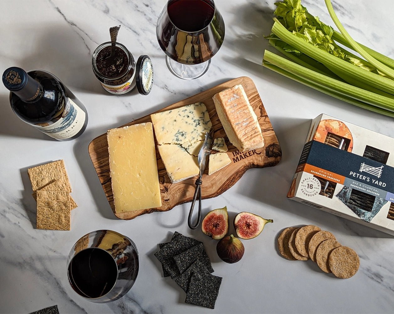 Wine and Cheese Hampers - IMP & MAKER