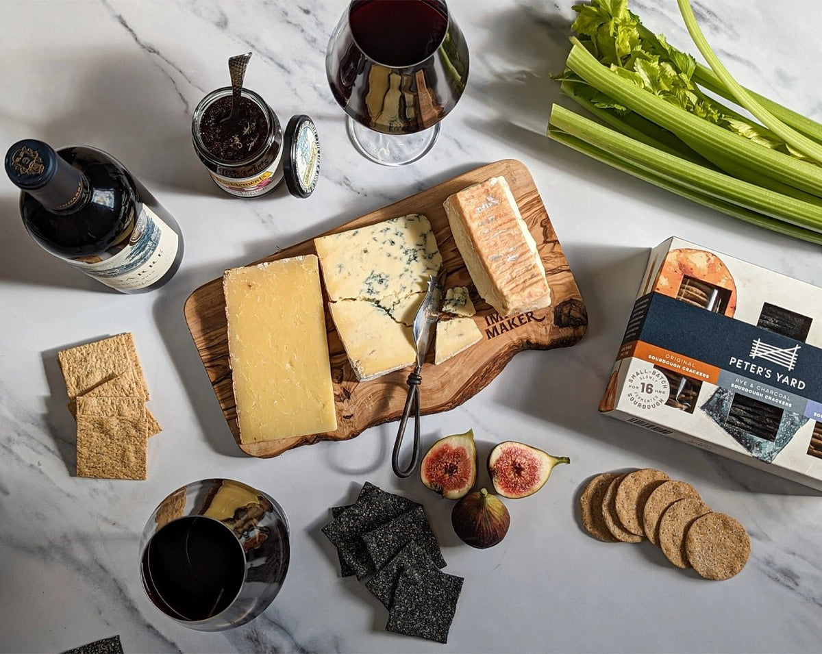 Cheese and Wine Hampers, Gifts & Gift Baskets for Delivery IMP & MAKER