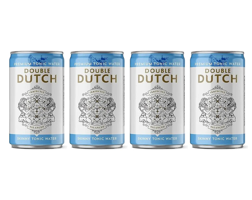 Double Dutch Skinny Tonic Water x 4 150ml Cans - IMP & MAKER