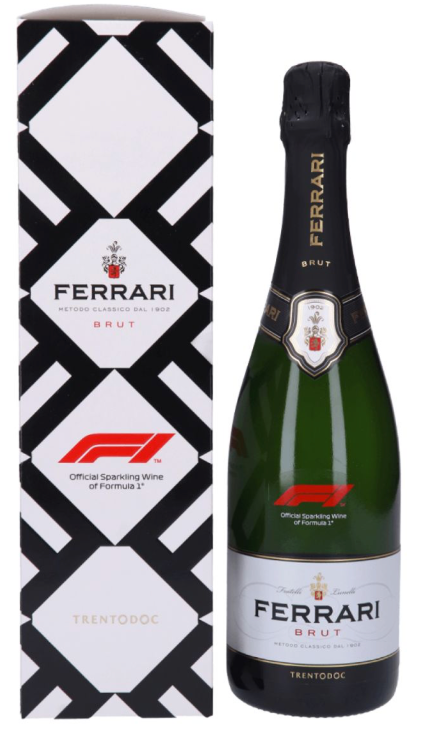 Ferrari Brut 75cl - F1 Limited Edition Gift Box - 12.5% ABV