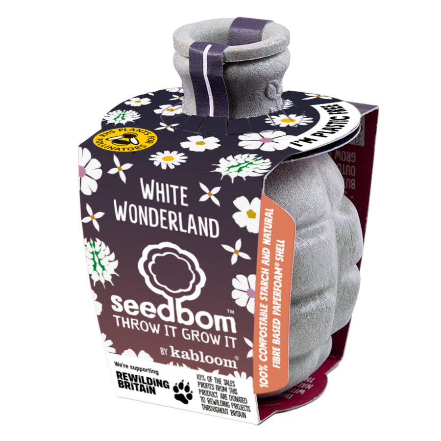White Wonderland Wildflower Seedbom
