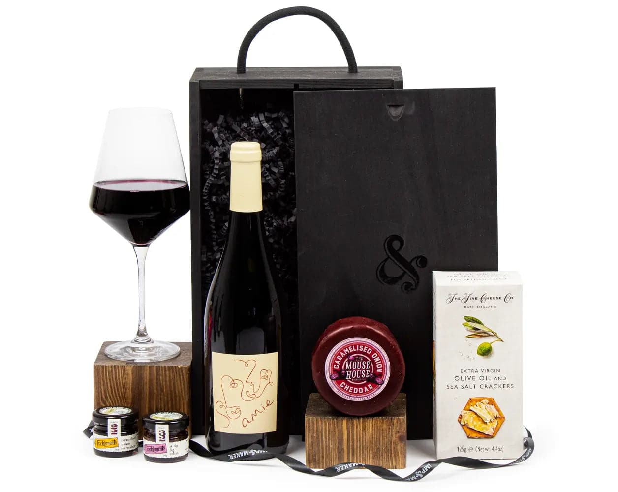 Amie Red Wine Cheese & Chutney Gift Box - IMP & MAKER