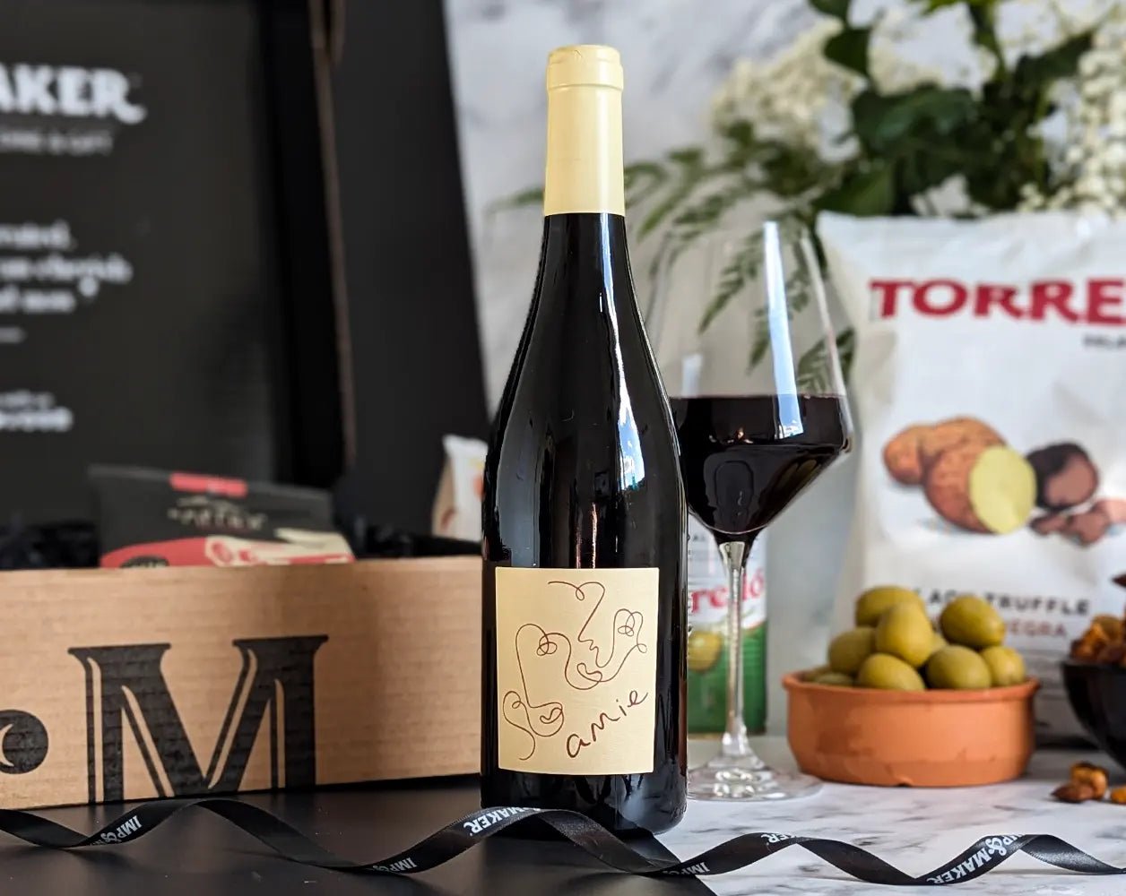 Amie Red Wine Girl Dinner Supper Club Hamper Gift - IMP & MAKERIMP & MAKERIMP901