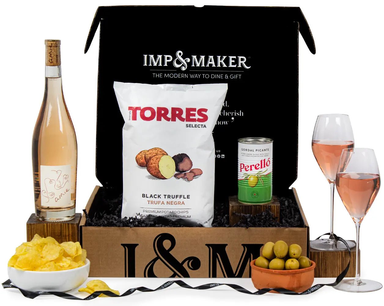 Amie Rose Wine Girl Dinner Supper Club Hamper Gift - IMP & MAKERIMP & MAKERIMP902