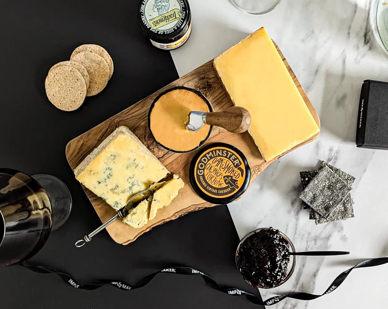 Artisan Cheese Board & Wine Gift Hamper - IMP & MAKERIMP & MAKERIMP900