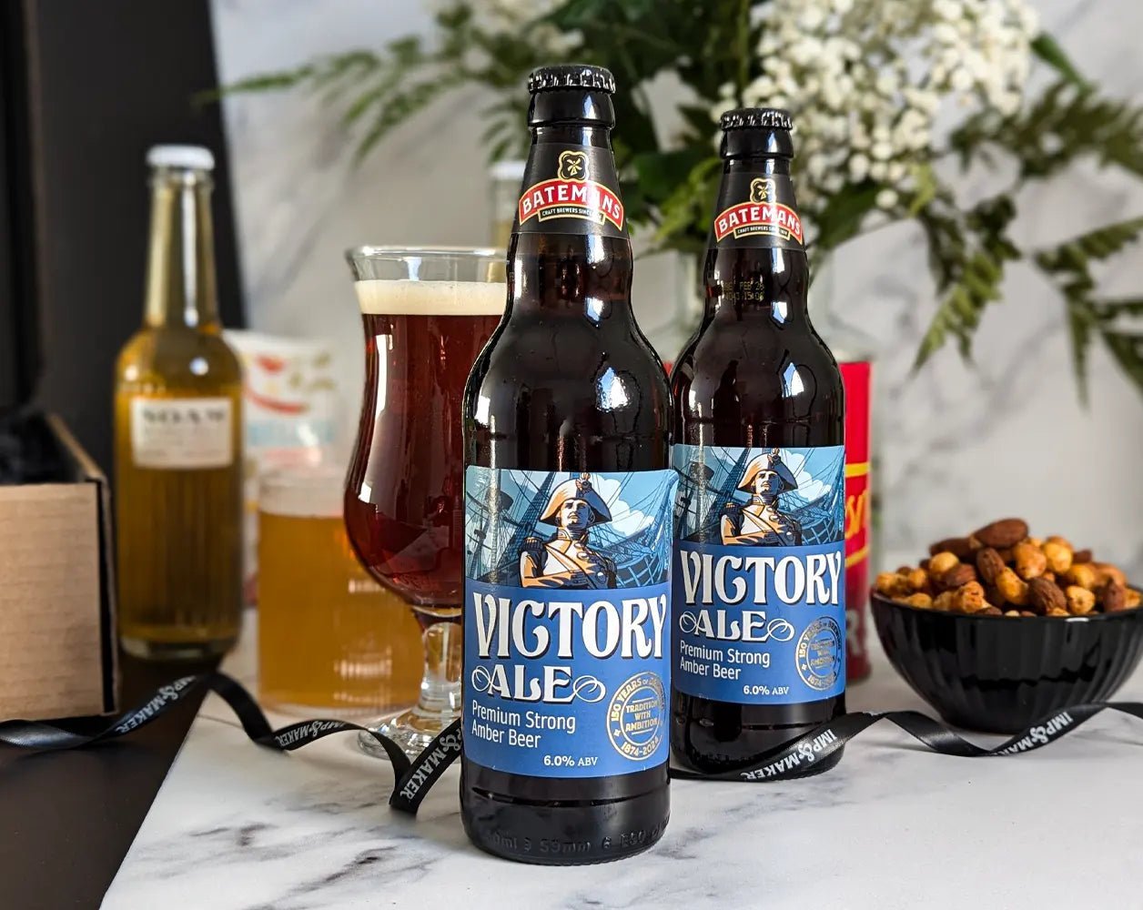 Batemans Victory Ale 500ml 6% ABV - 6 Bottles - IMP & MAKERBatemans839409IMP & MAKERNoam Beer, Batemans Craft Ale & Artisan Nibbles Gift Set - IMP & MAKERIMP & MAKERIMP127