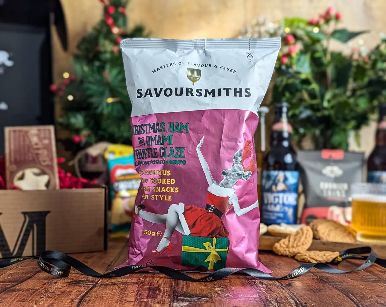 Beer & Ale with Festive Treats Hamper - IMP & MAKER