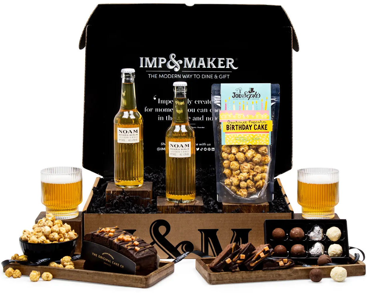 Beer & Birthday Cake Gift Set - IMP & MAKER