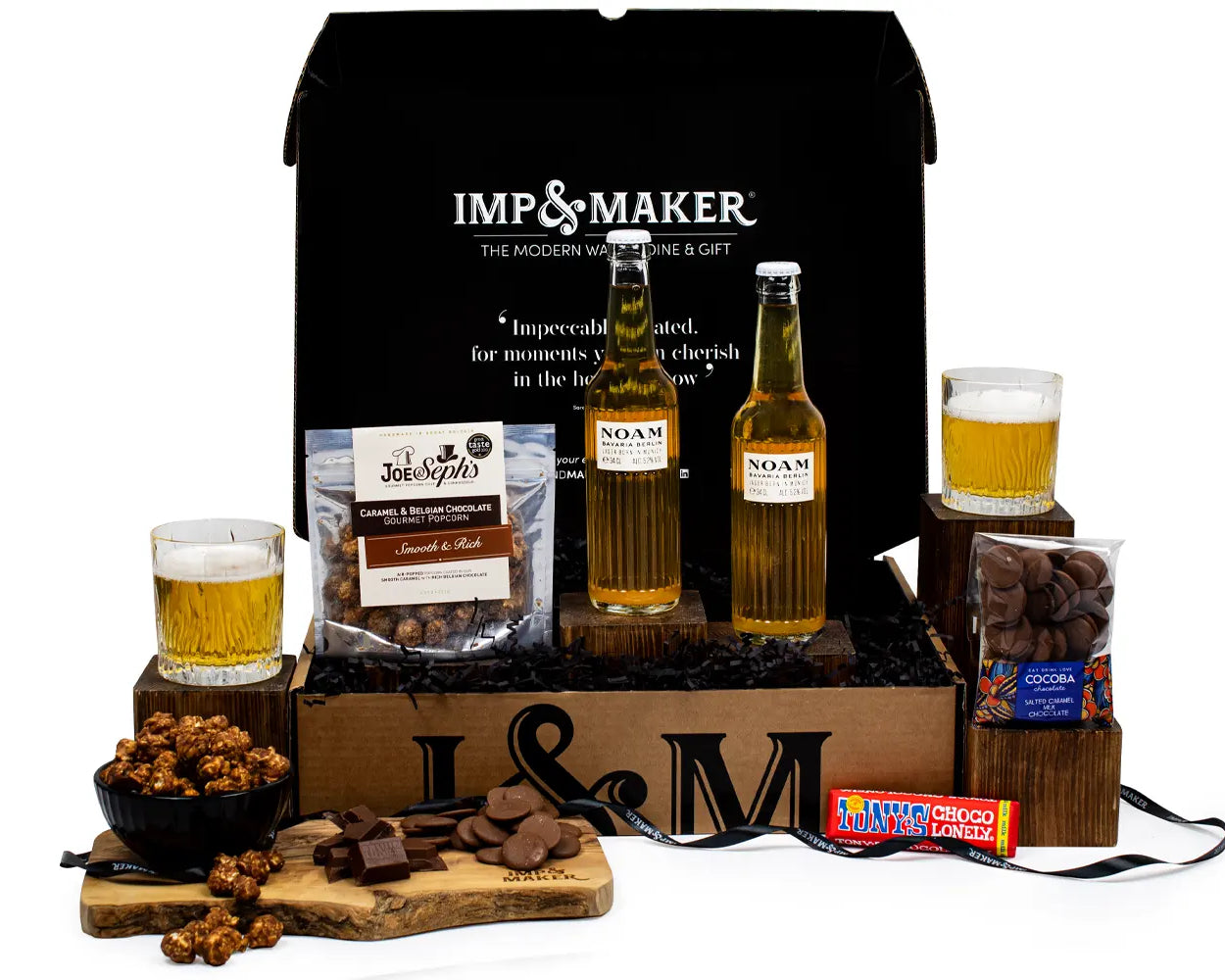 Beer & Chocolate Treats Gift Set - IMP & MAKER