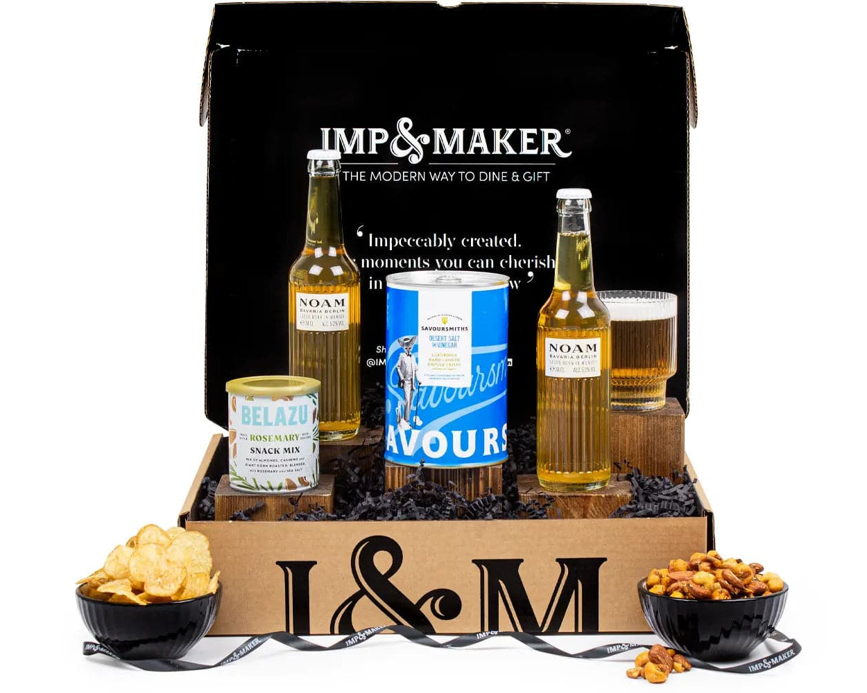 Beer & Vegan Savoury Snacks - IMP & MAKER