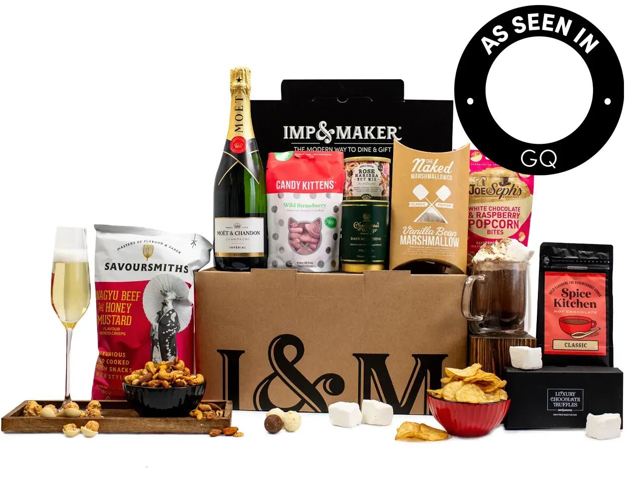 Champagne Movie Night Box - IMP & MAKER