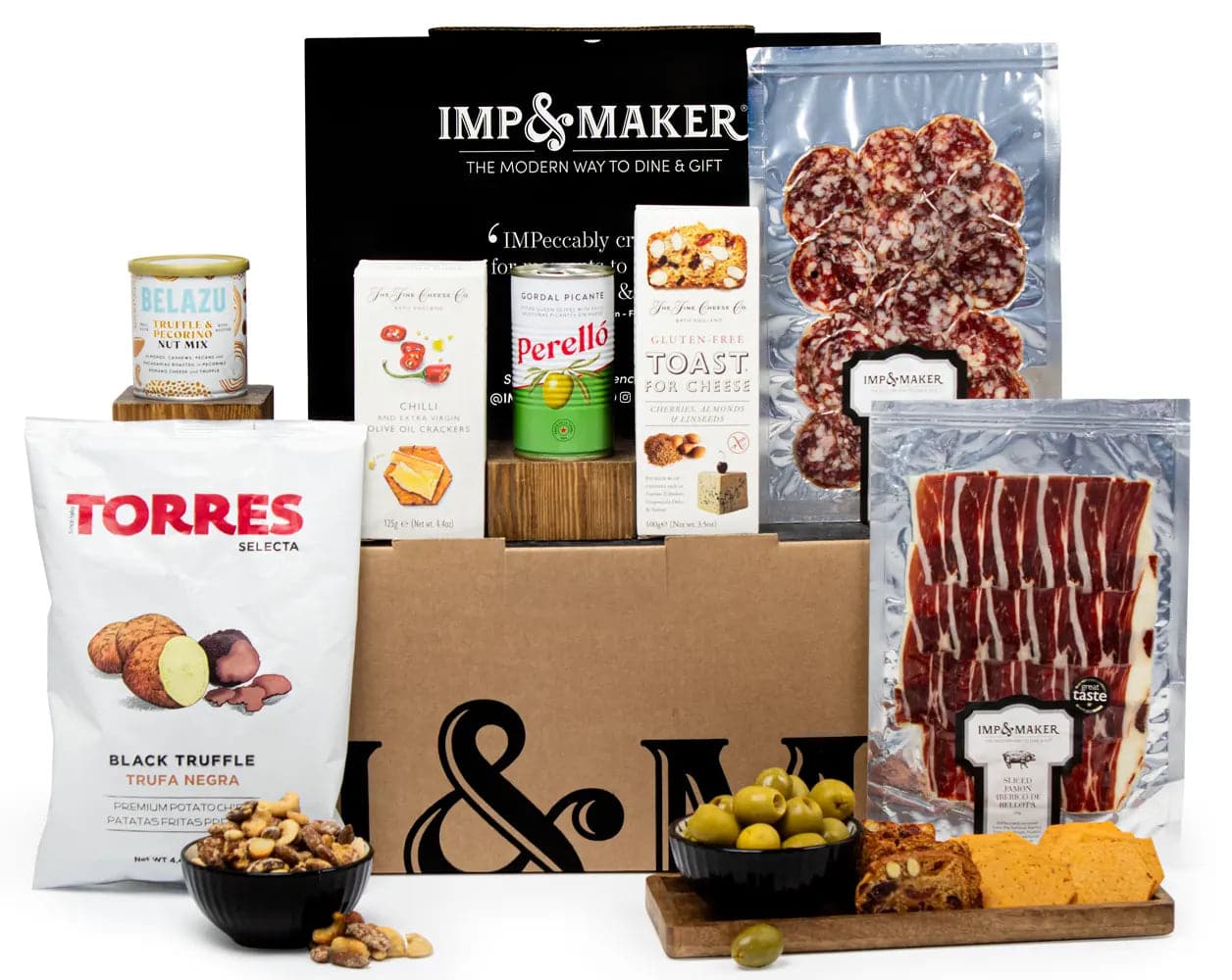 Charcuterie & Nibbles Hamper - IMP & MAKER