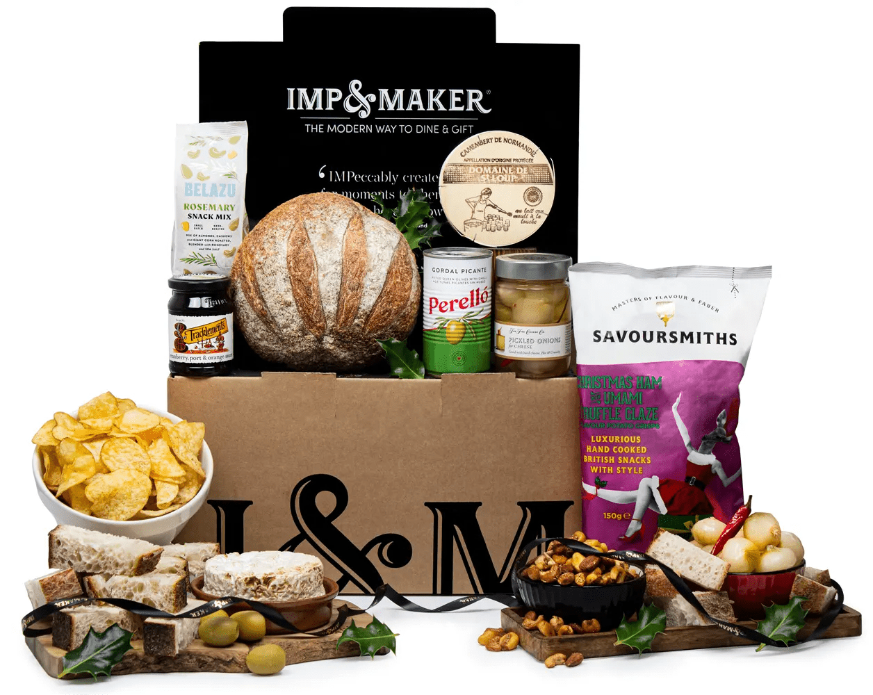 Christmas Camembert Sharing Hamper - IMP & MAKER