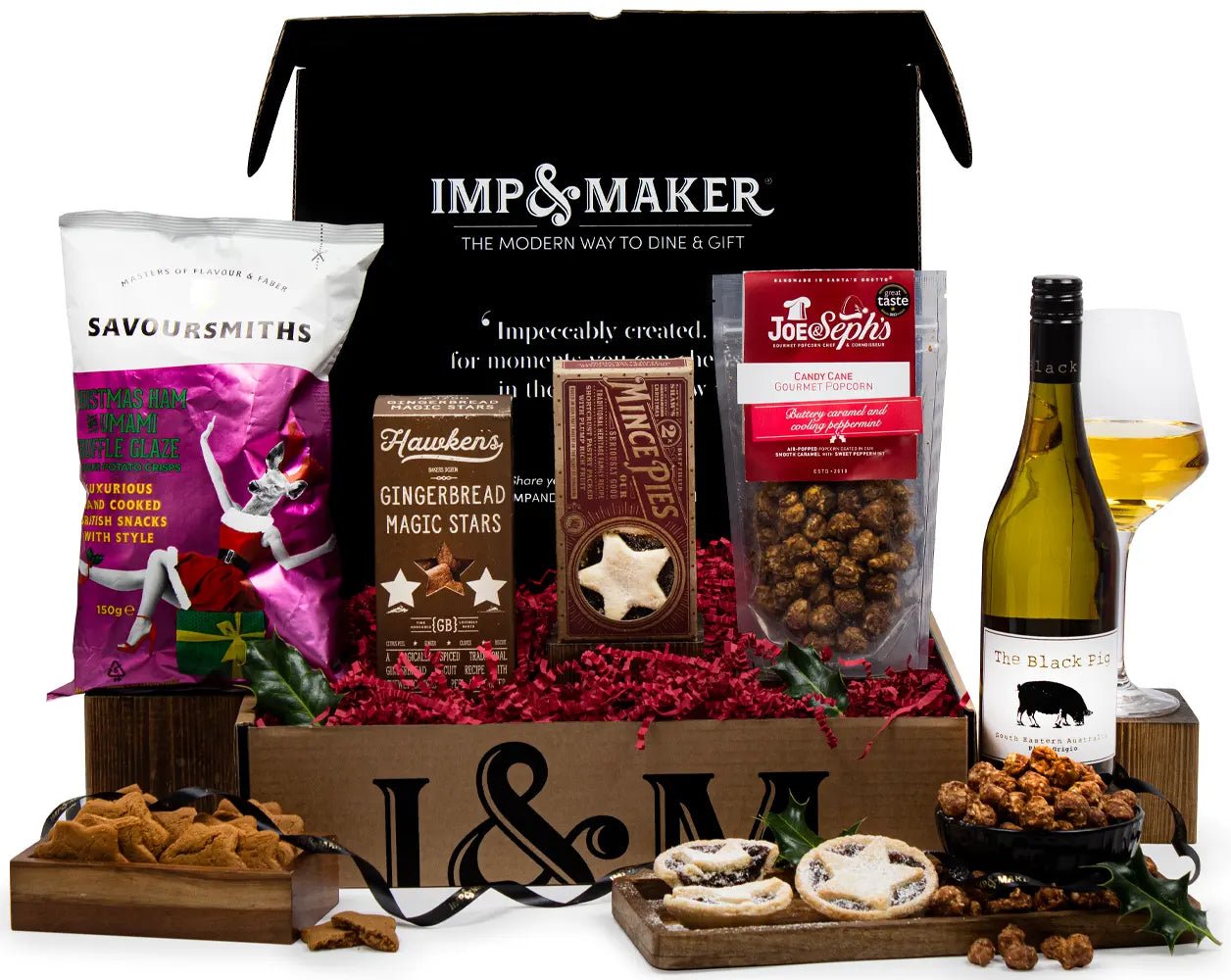 Christmas White Wine & Festive Treats - IMP & MAKER