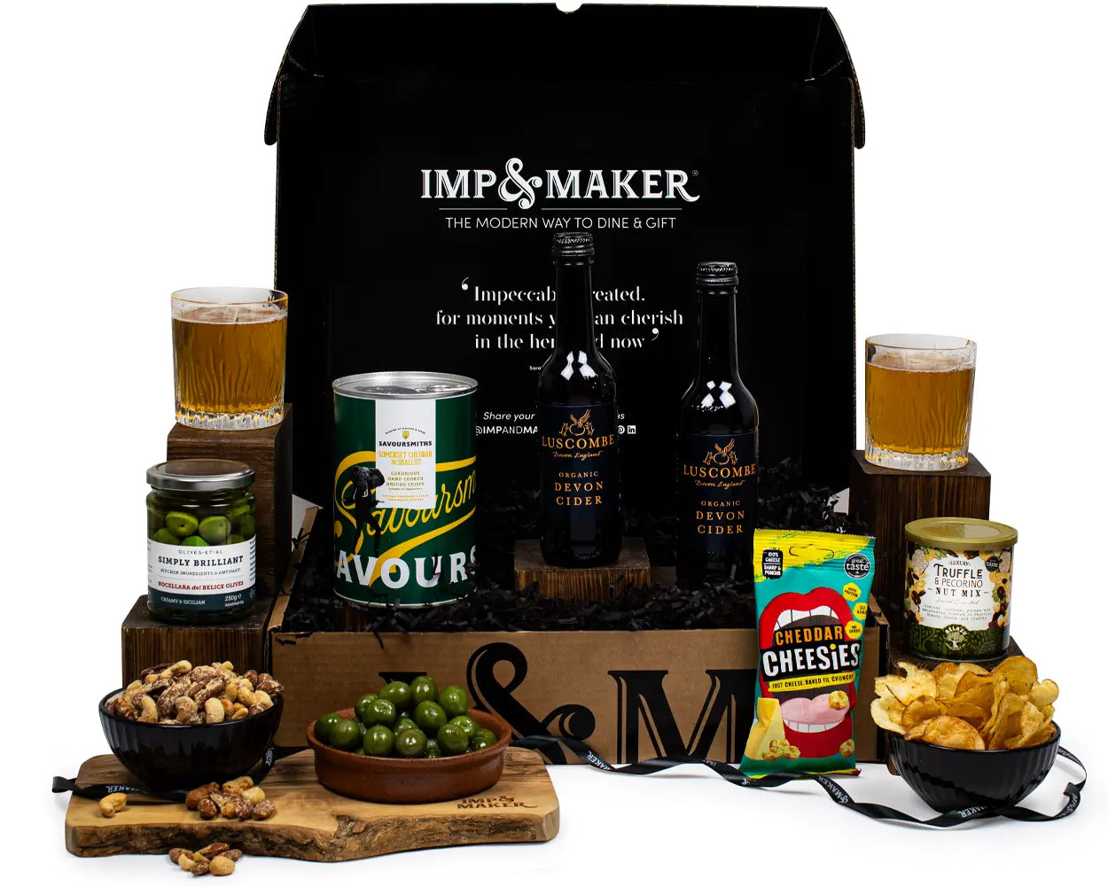 Cider & Nibbles Gift Set - IMP & MAKER