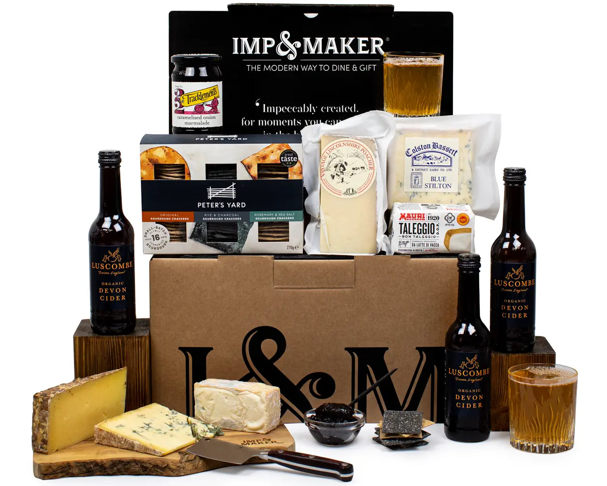 Cider & Cheese Gift Set - IMP & MAKE