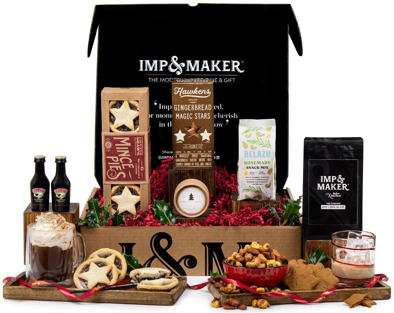 Deck the Halls Family Night In Hamper - IMP & MAKER