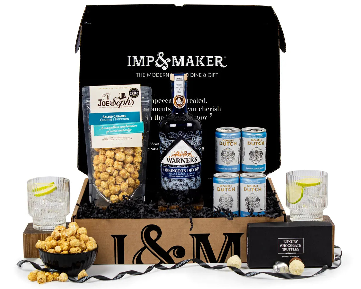 Gin & Sweet Treats Gift Set - IMP & MAKER