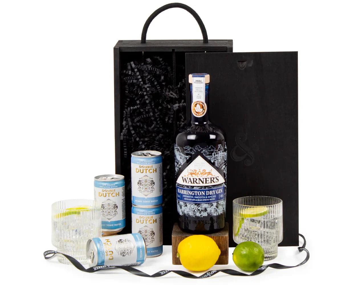 Gin & Tonic Gift Set in Wooden Box - IMP & MAKER