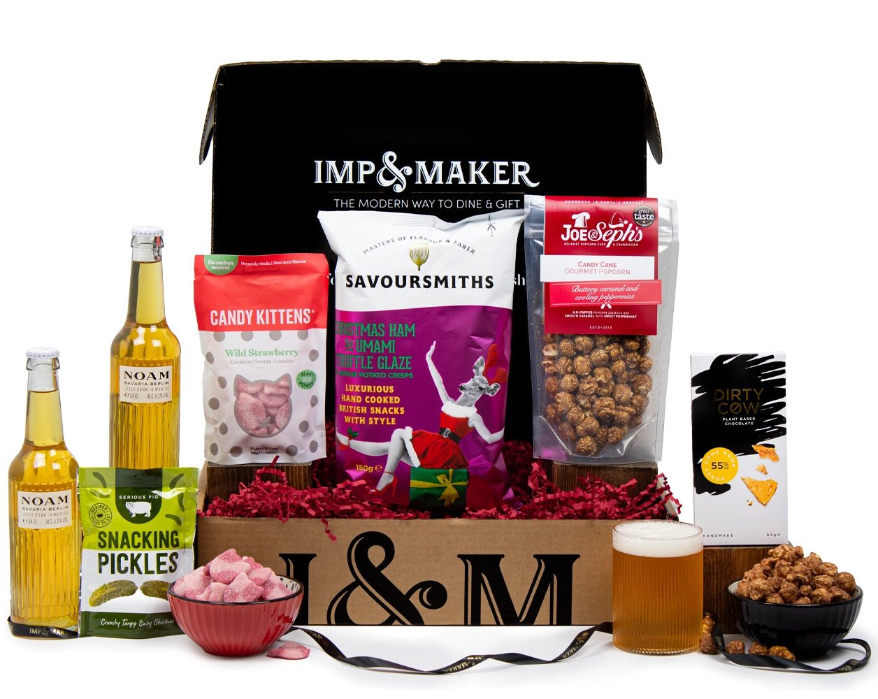 Gluten Free Noam Beer & Christmas Treats Gift Box - IMP & MAKERIMP & MAKERIMP907IMP & MAKERGluten Free Noam Beer & Christmas Treats Gift Box