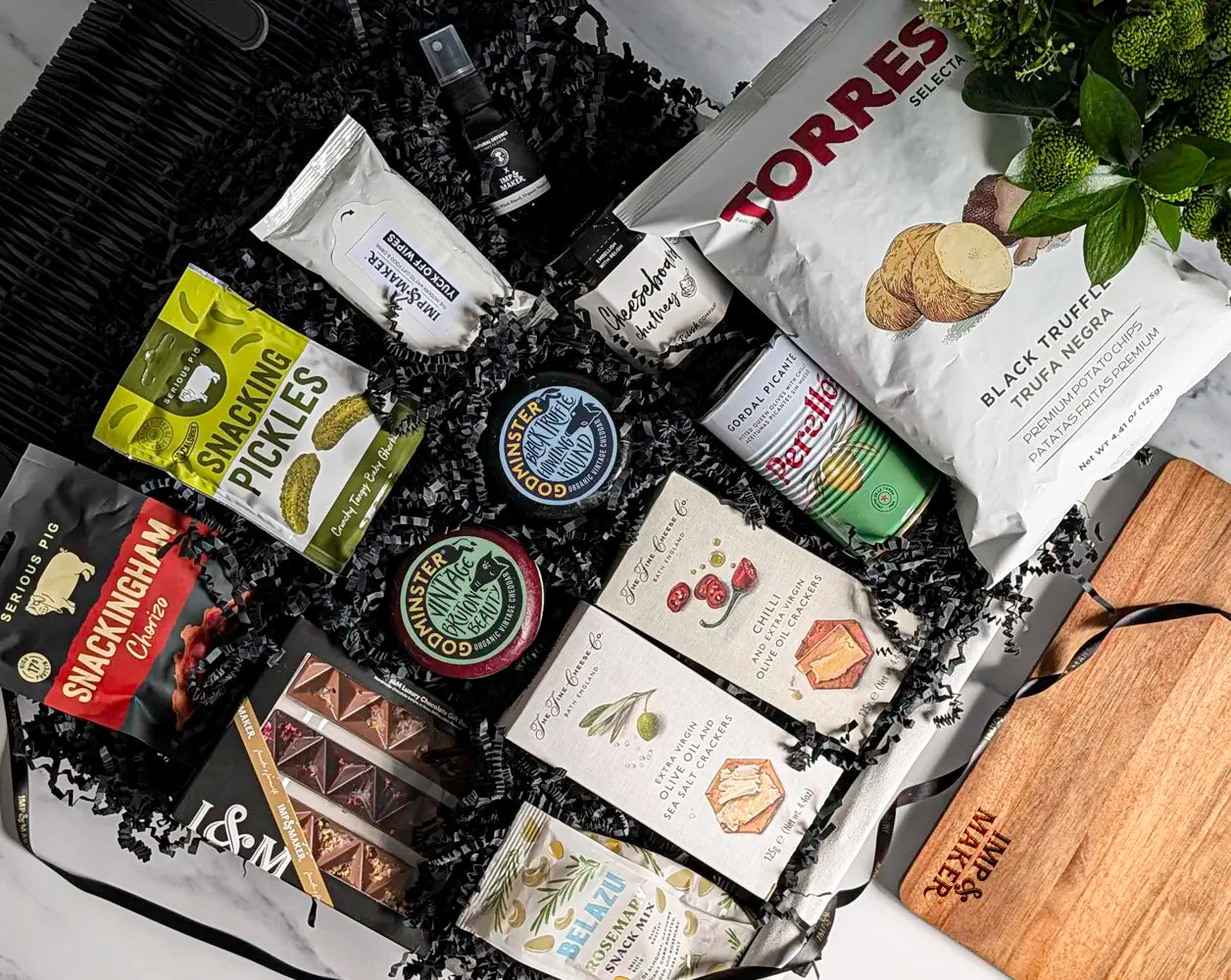 Green Yurts Cheeseboard Experience Hamper | IMP & MAKER