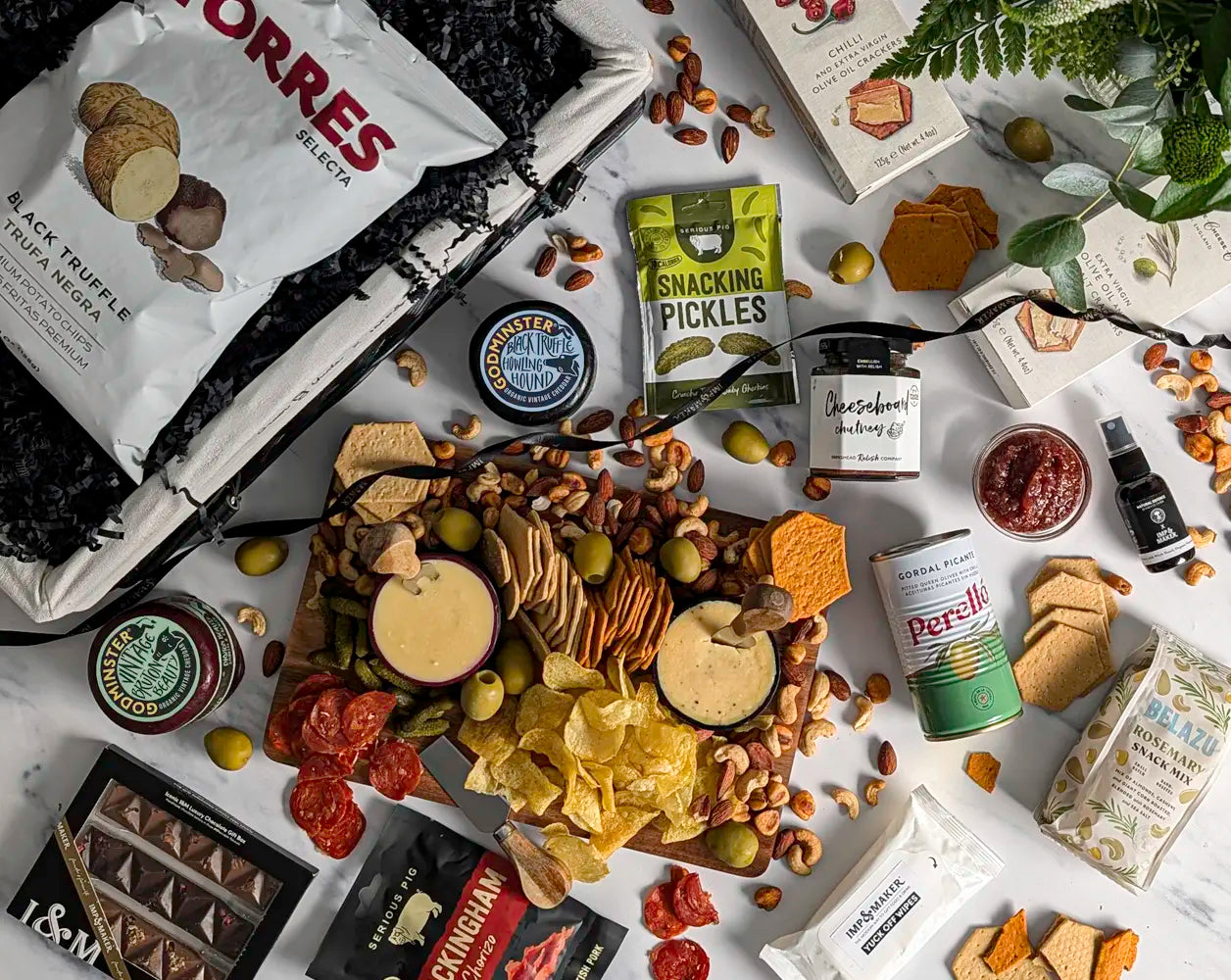 Green Yurts Cheeseboard Experience Hamper | IMP & MAKER