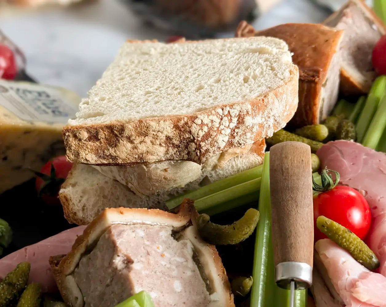 Green Yurts Posh Ploughman's Gift Hamper | IMP & MAKER