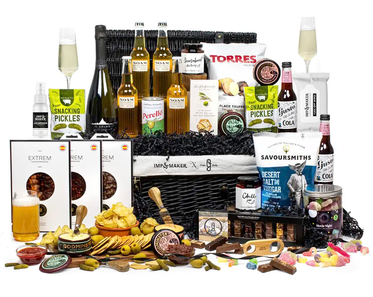 Green Yurts Ultimate Family Festival Foodie Hamper | IMP & MAKER